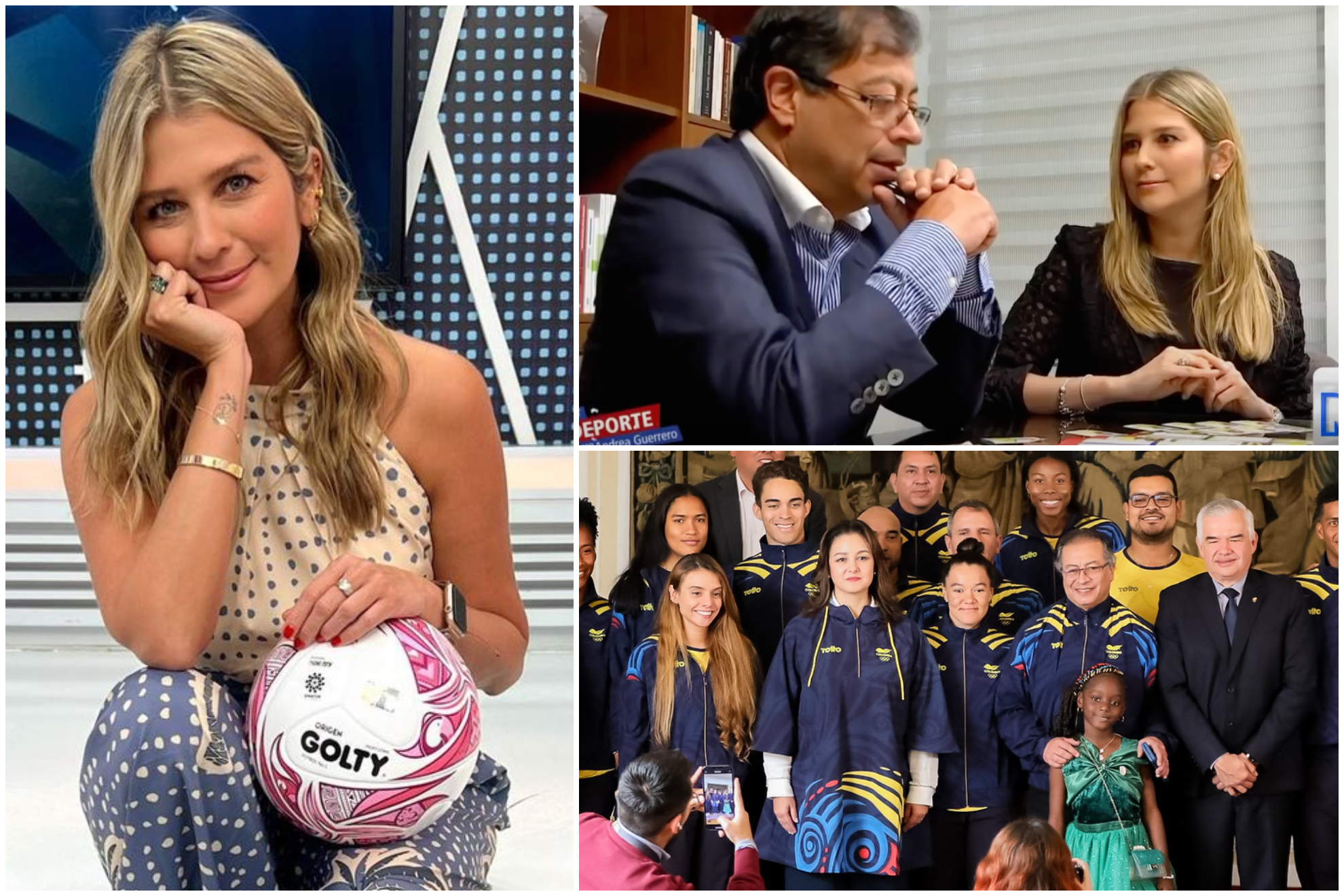 Andrea Guerrero critica bajar presupuesto del deporte del 2025 en Colombia