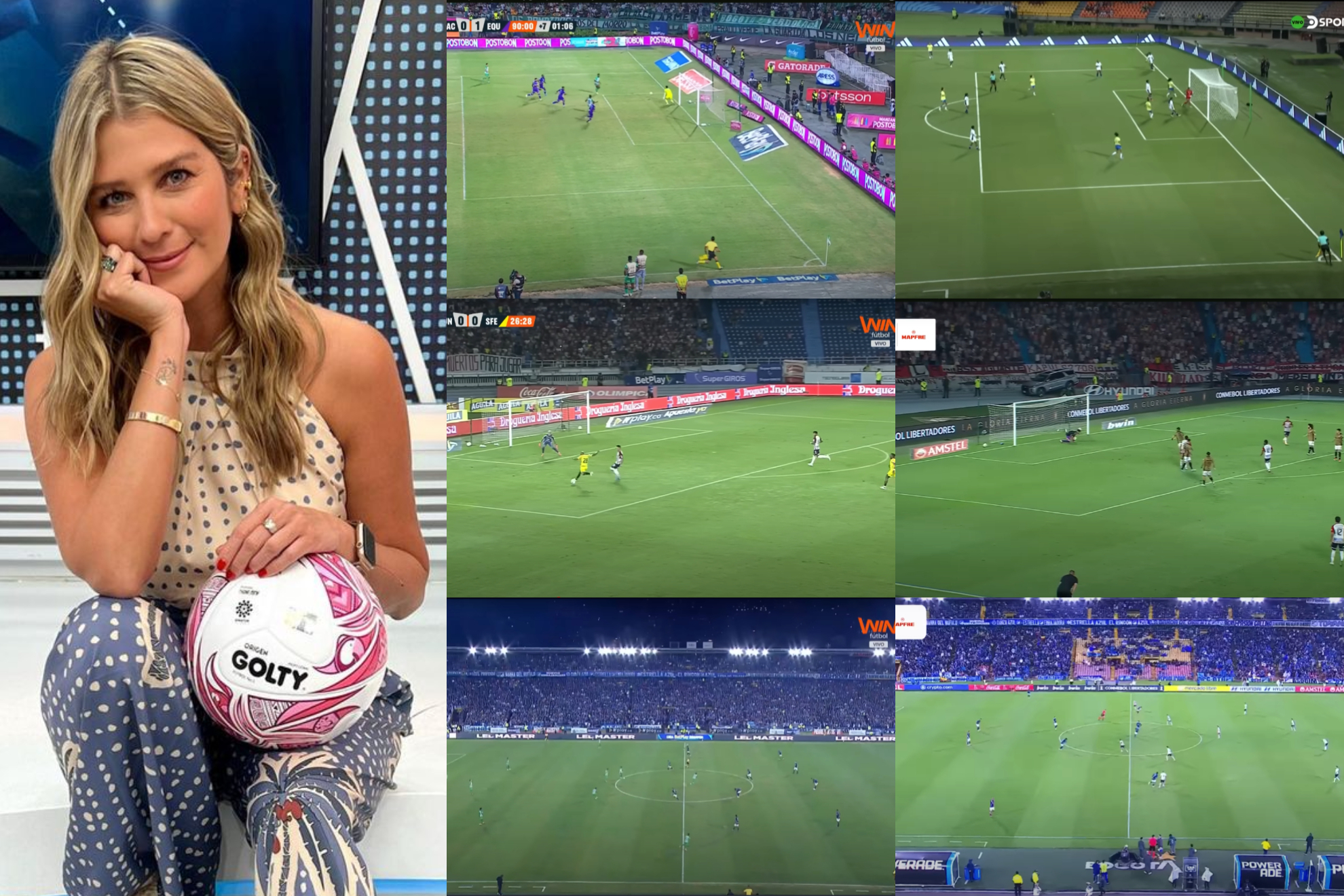 Andrea Guerrero explica supuesto problema con imágenes de Win Sports