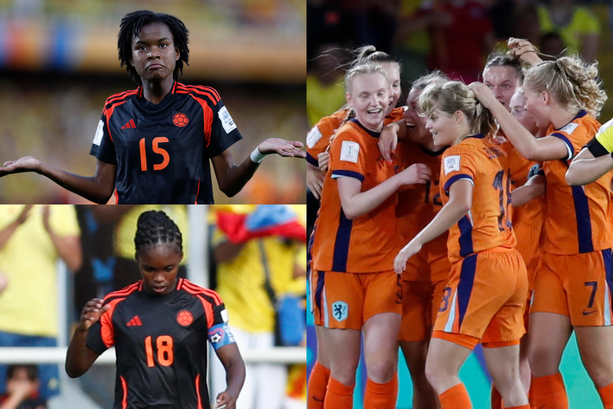 Resumen de cuartos de final Colombia vs. Países Bajos en Mundial Femenino Sub-20