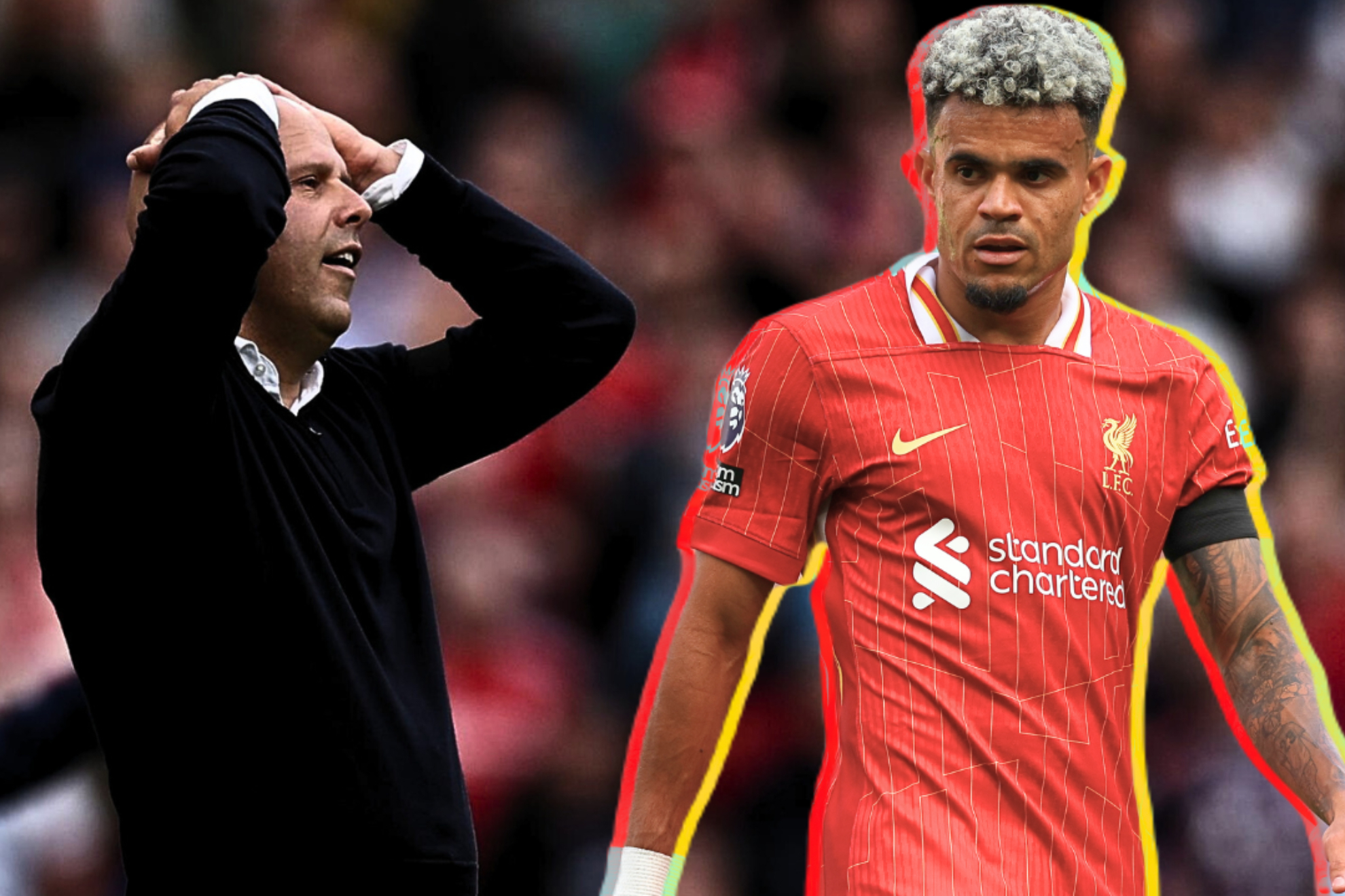 Marca de goles de Luis Díaz en Liverpool y respuesta de Arne Slot sobre el colombiano