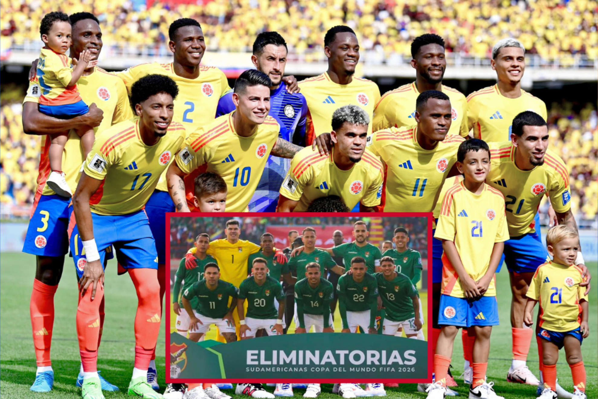 Convocatoria de Bolivia para jugar contra Colombia y Argentina por Eliminatorias al Mundial 2026
