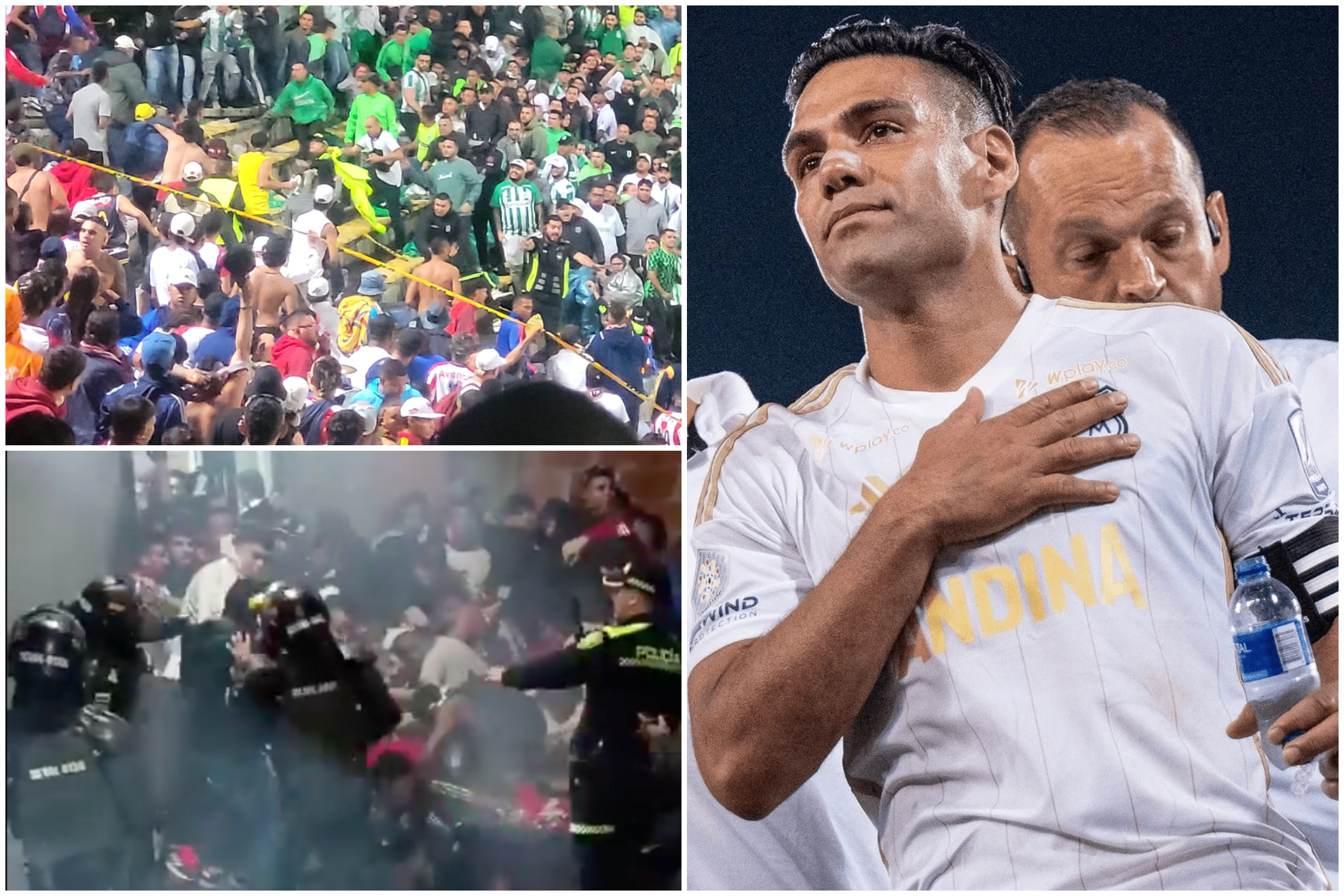 Falcao García reaccionó por violencia en partido Nacional vs. Junior y mandó mensaje a hinchas
