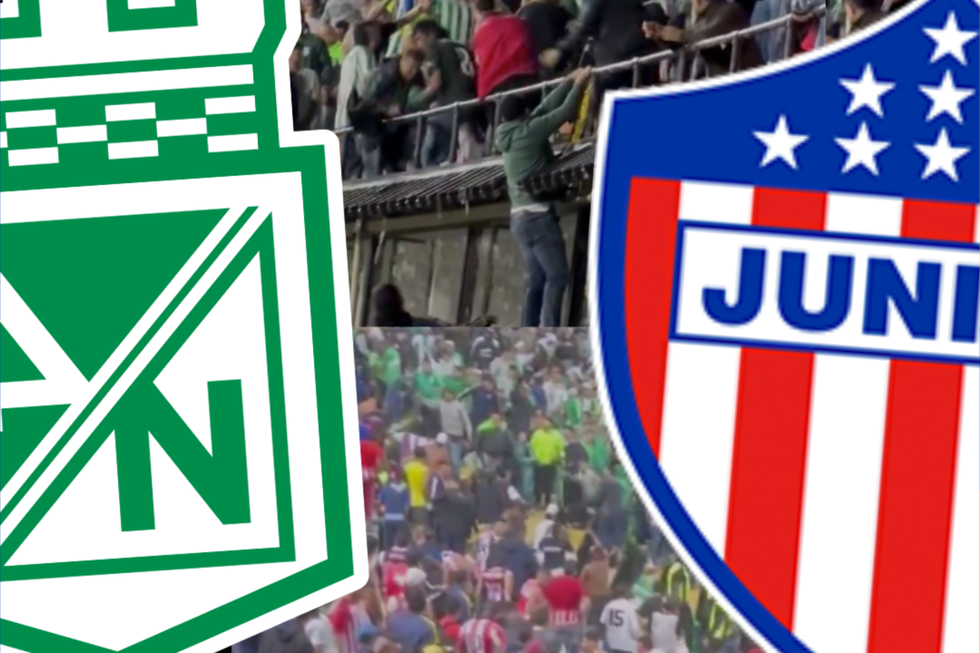 Reacción de Nacional y Junior por sanciones de Dimayor por violencia en el Atanasio Girardot