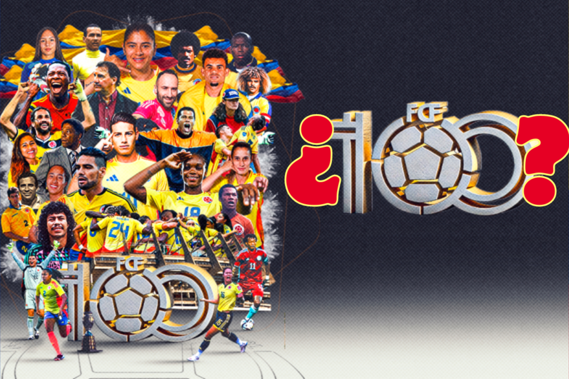 100 años que celebra la Federación Colombiana de Fútbol y polémicas de todo tipo