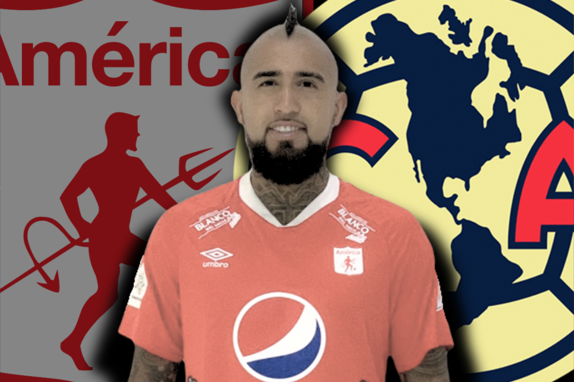 Arturo Vidal habló del América de México y recordaron su historia con América de Cali