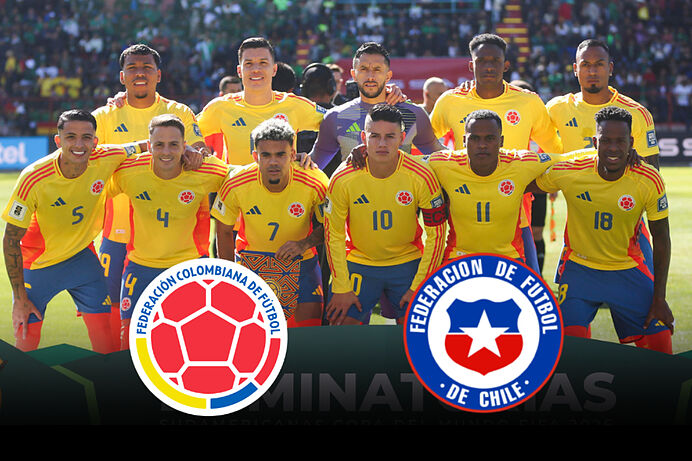 Colombia vs. Chile: horario y canal para ver por TV y online el partido de la Selección en Eliminatorias.