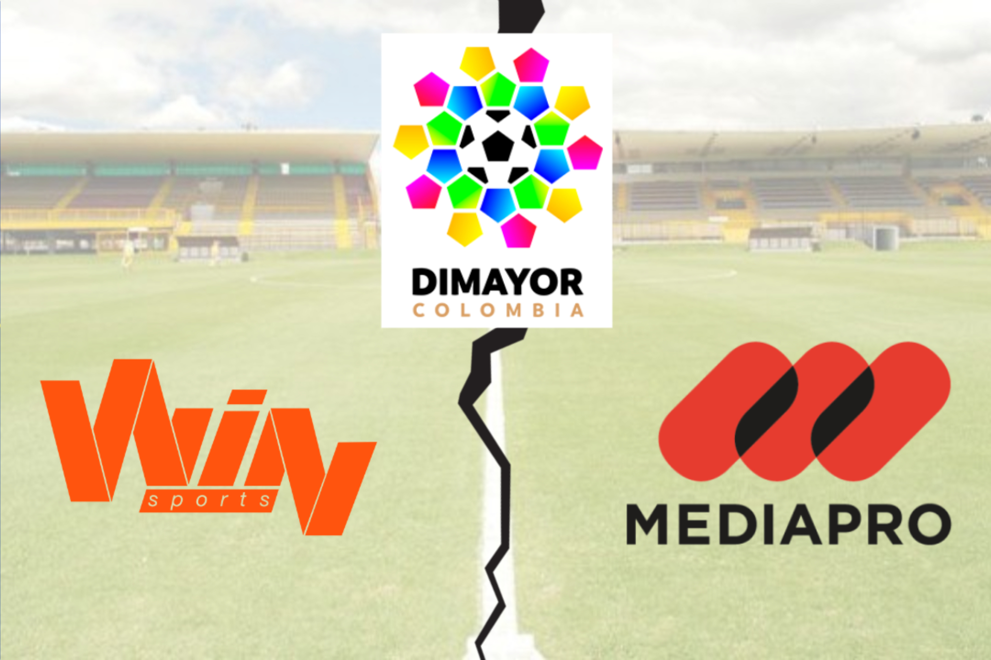 Pelea por fallas del VAR entre Mediapro y Win Sports, derechos de TV de Dimayor para 2027