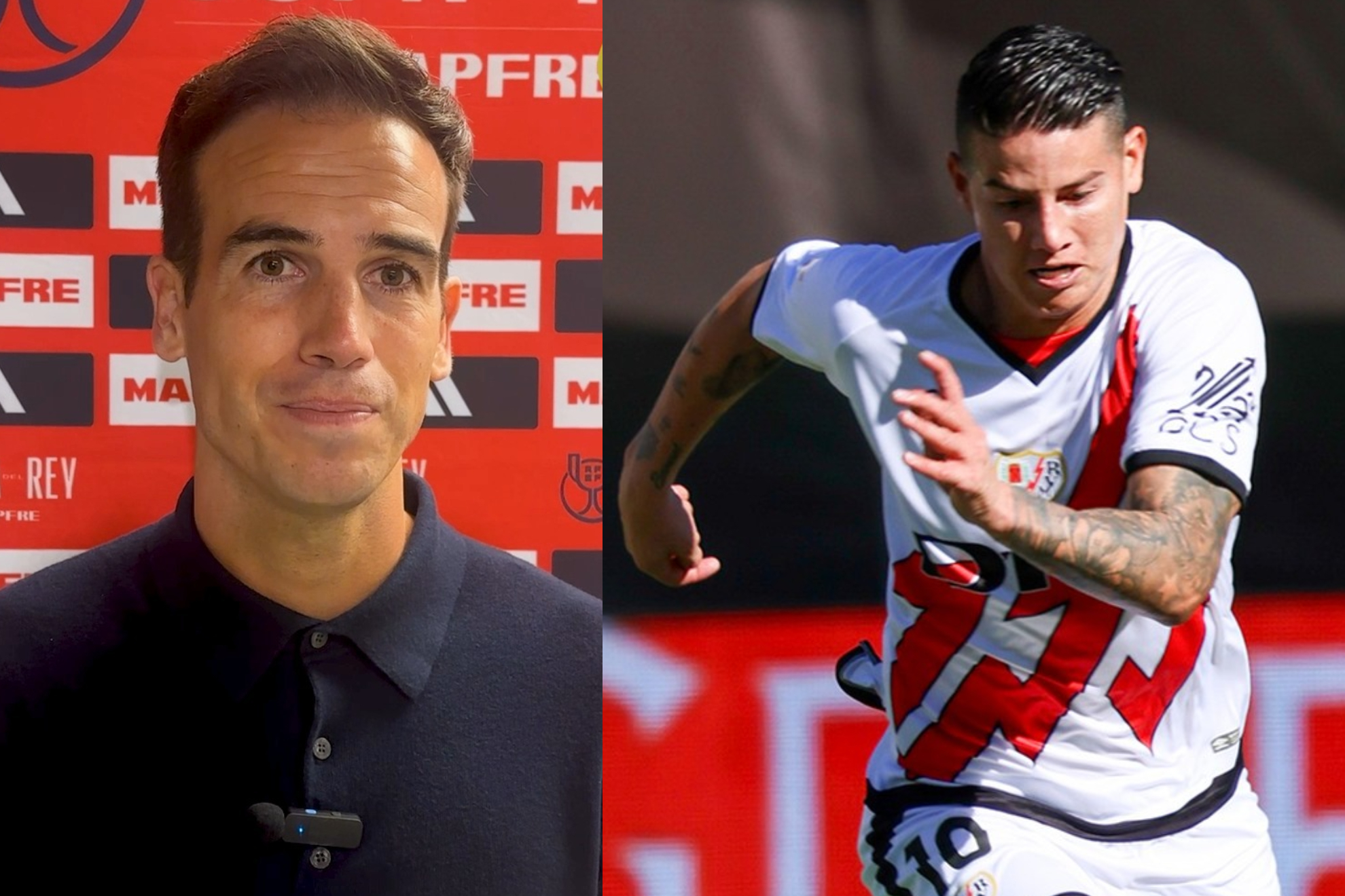 Periodistas colombianos desmienten molestia física de James Rodríguez con Rayo Vallecano