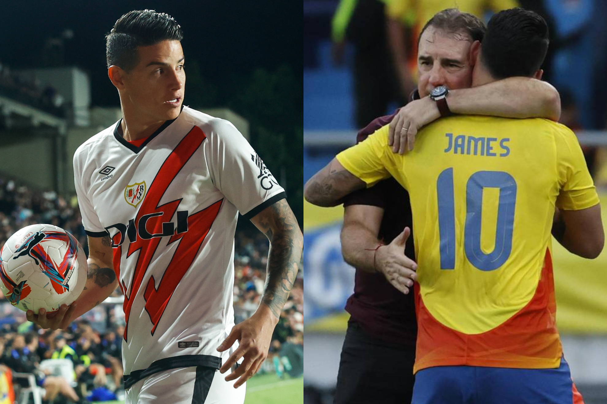 ¿Por qué James Rodríguez rinde en Selección Colombia y no en Rayo Vallecano?