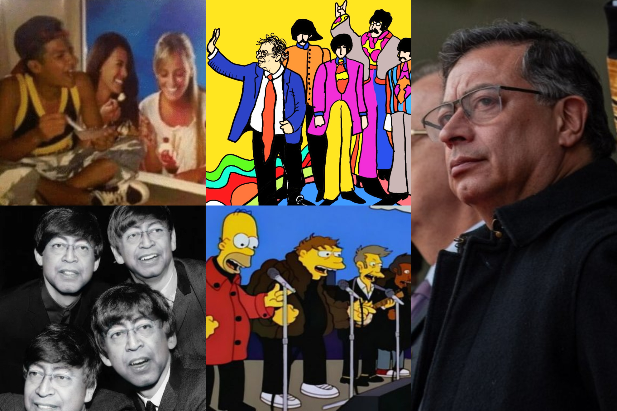 Memes de Gustavo Petro y 'The Beatles' por el concierto de Paul McCartney en Bogotá