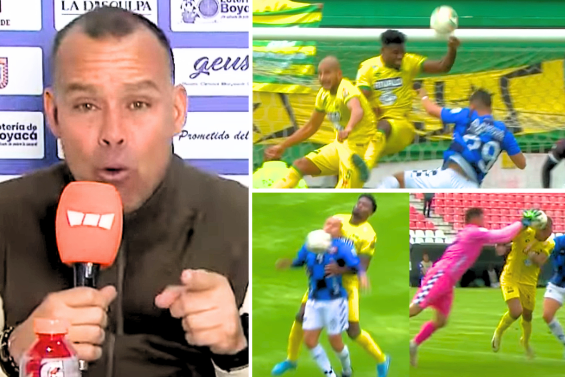 Rafael Dudamel estalló contra árbitros después del polémico Boyacá Chicó vs. Bucaramanga
