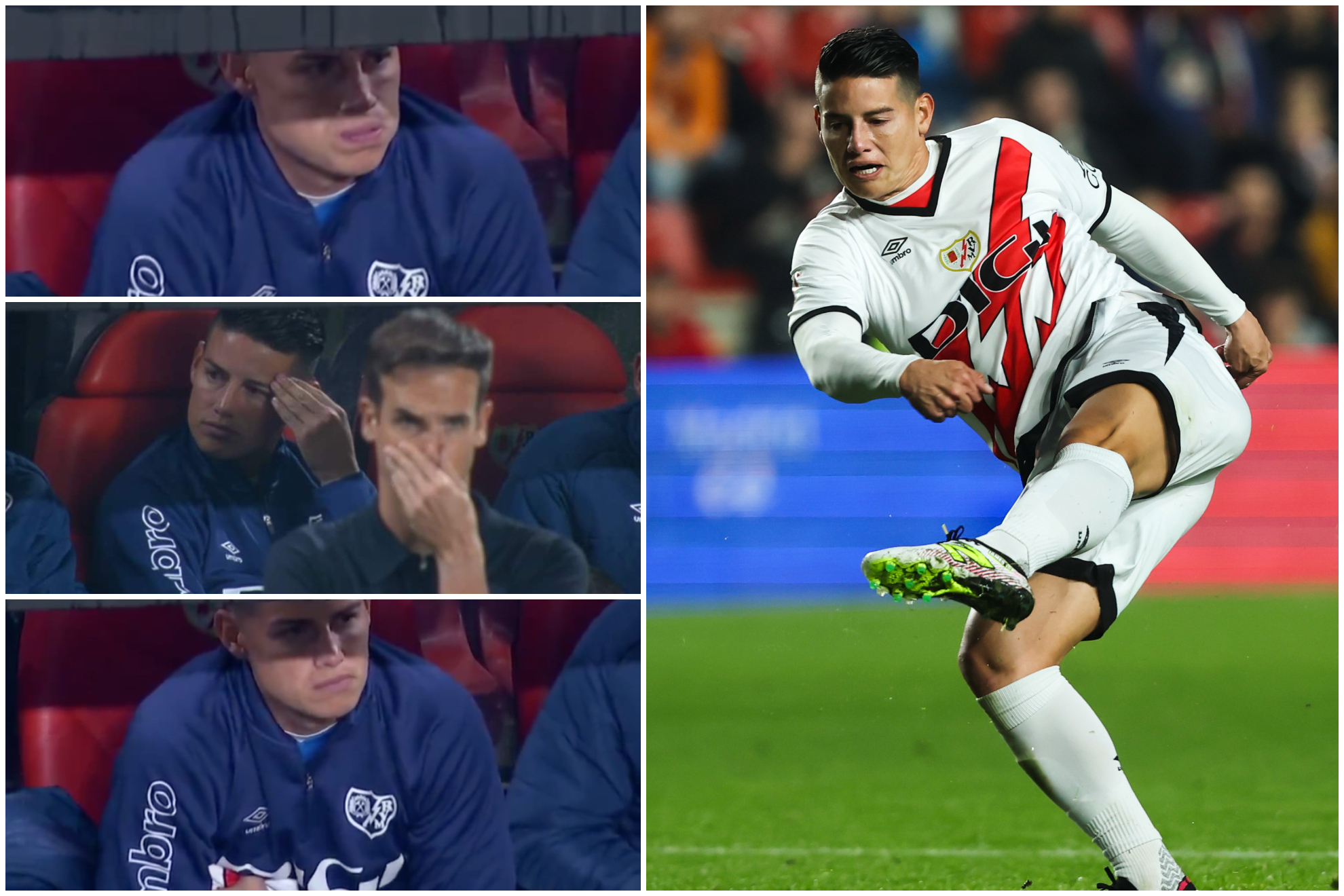 Presidente del Rayo Vallecano habló de las suplencias de James Rodríguez