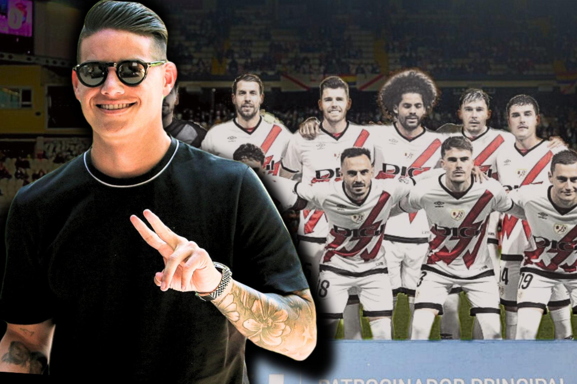 Colombianos señalan a jugadores del Rayo Vallecano por ignorar a James Rodríguez