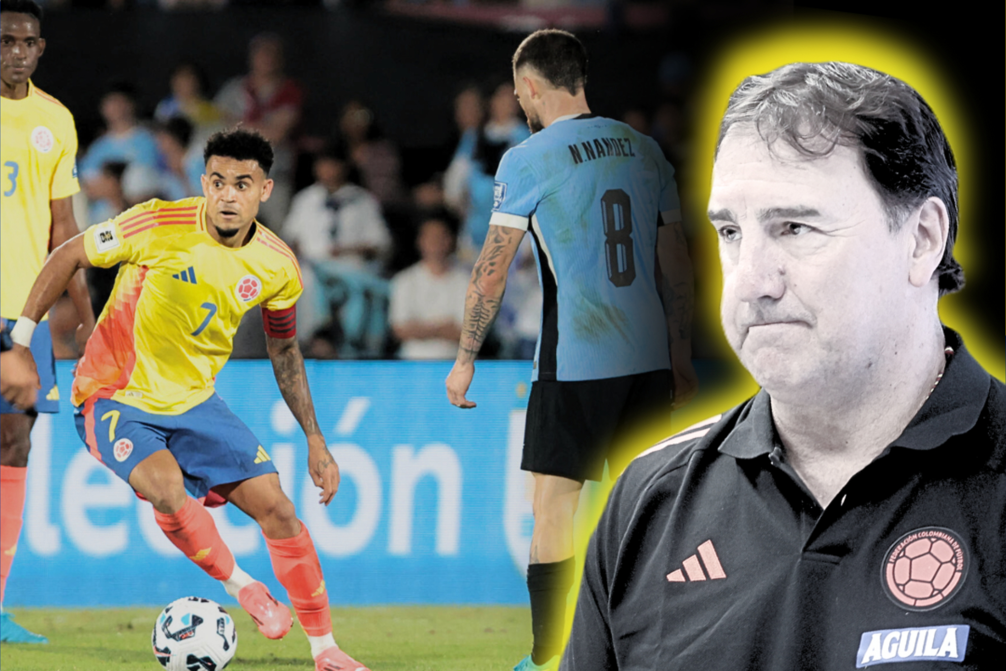 Néstor Lorenzo y sus declaraciones sobre Uruguay vs. Colombai de Eliminatorias al Mundial 2026