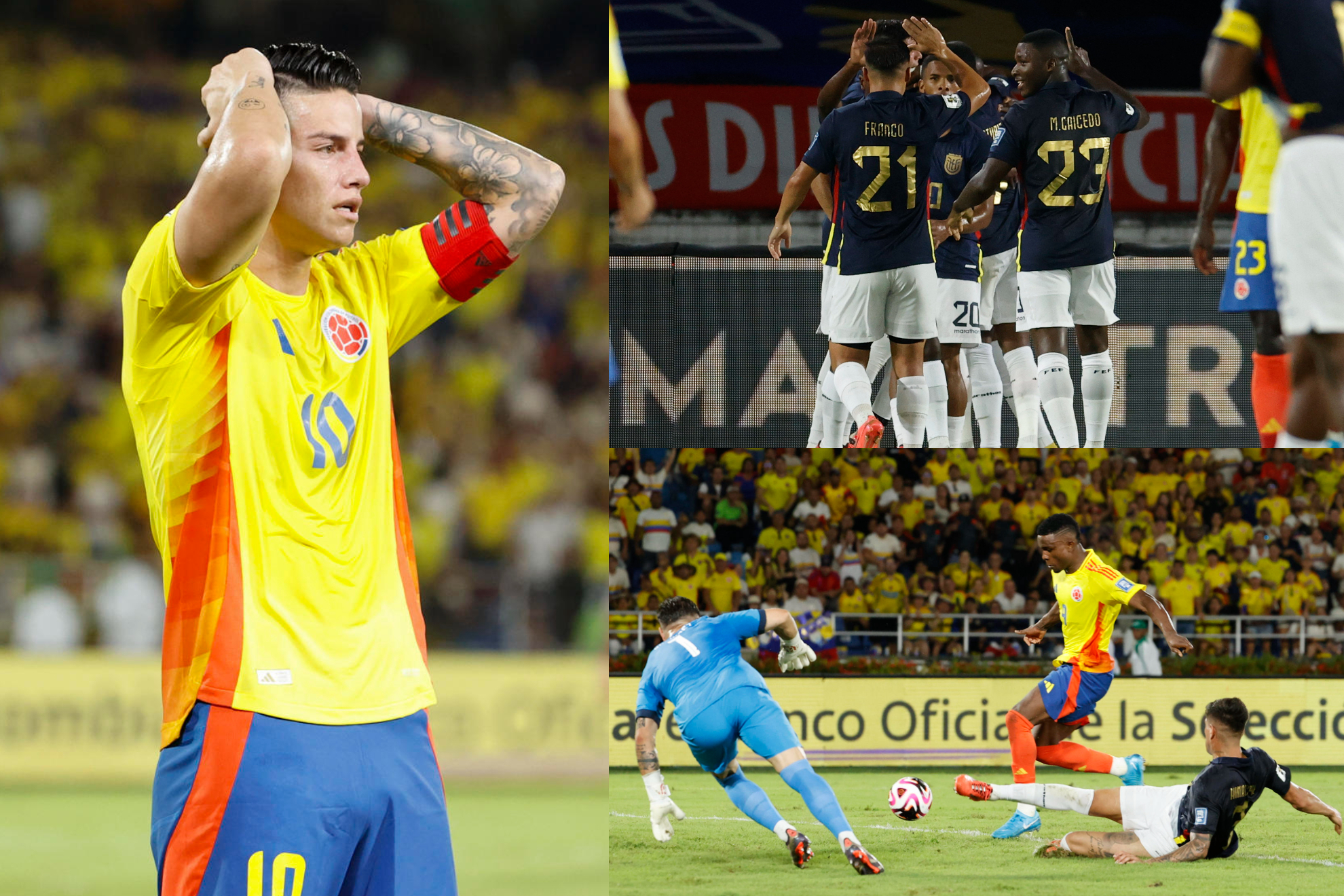 Resumen y goles de Colombia vs. Ecuador por fecha 12 de Eliminatorias al Mundial 2026