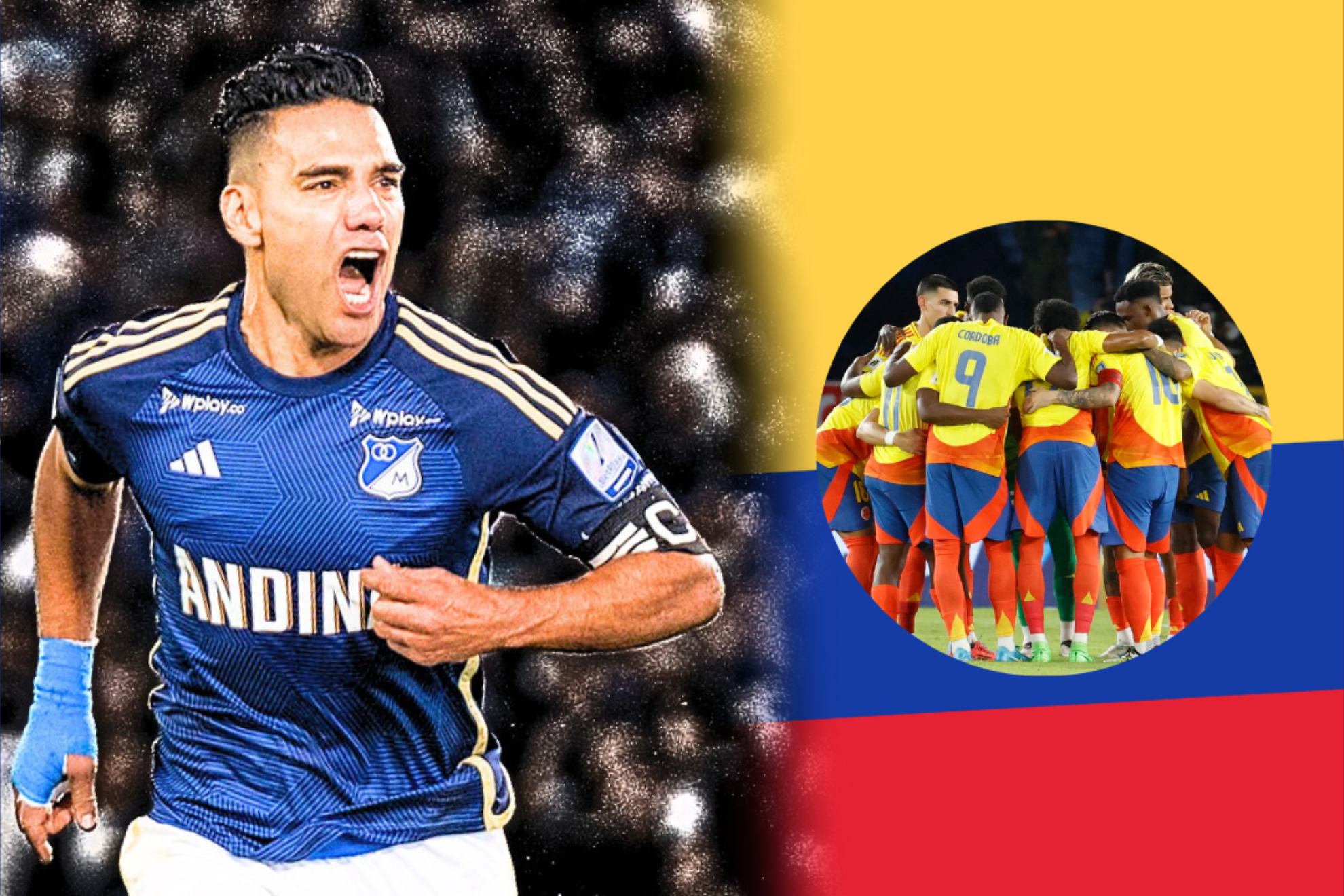 Falcao García se emocionó con su primer gol en El Campín y habló del momento de la Selecicón Colombia