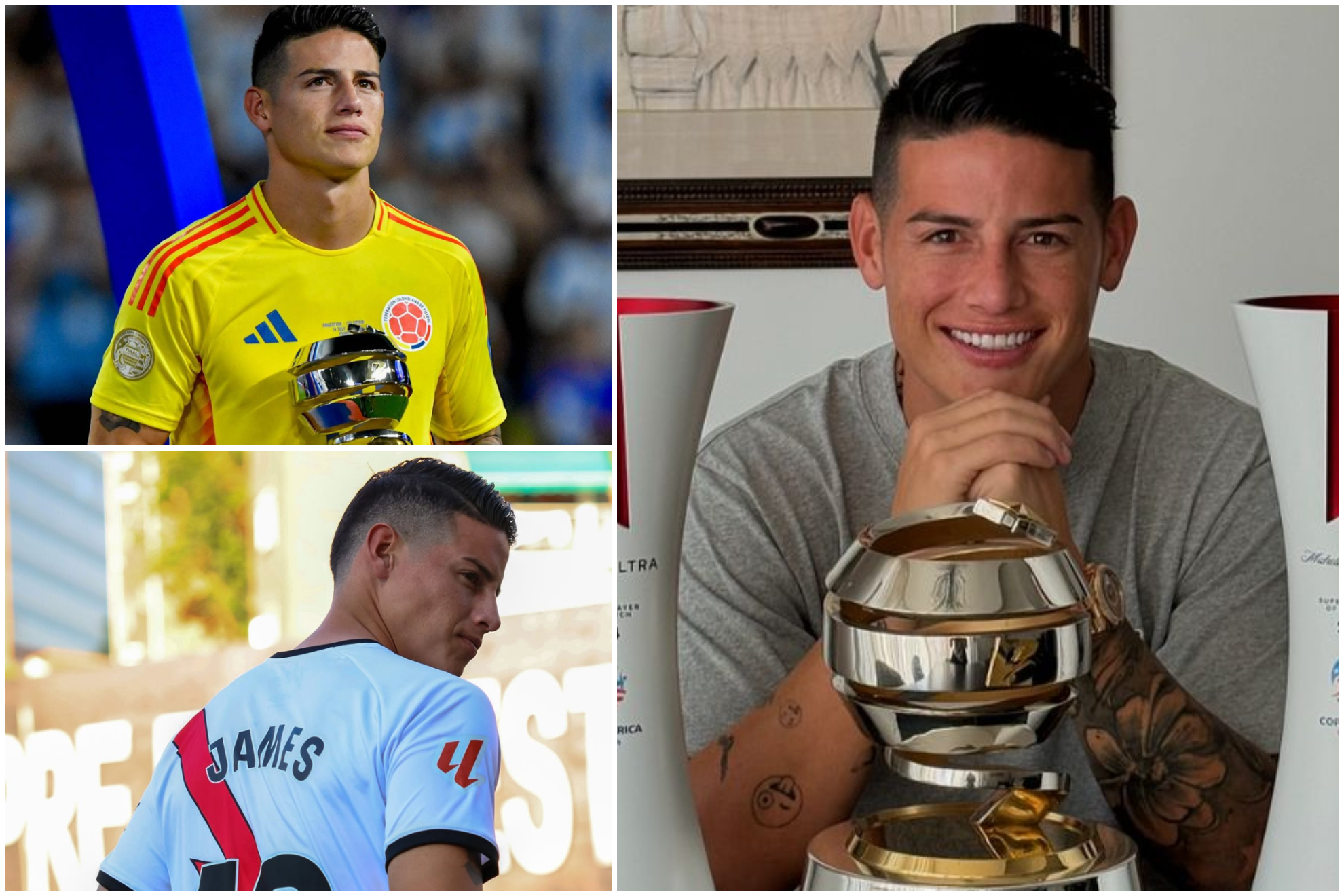 James Rodríguez recibirá premio en Colombia por su año 2024 con la Selección