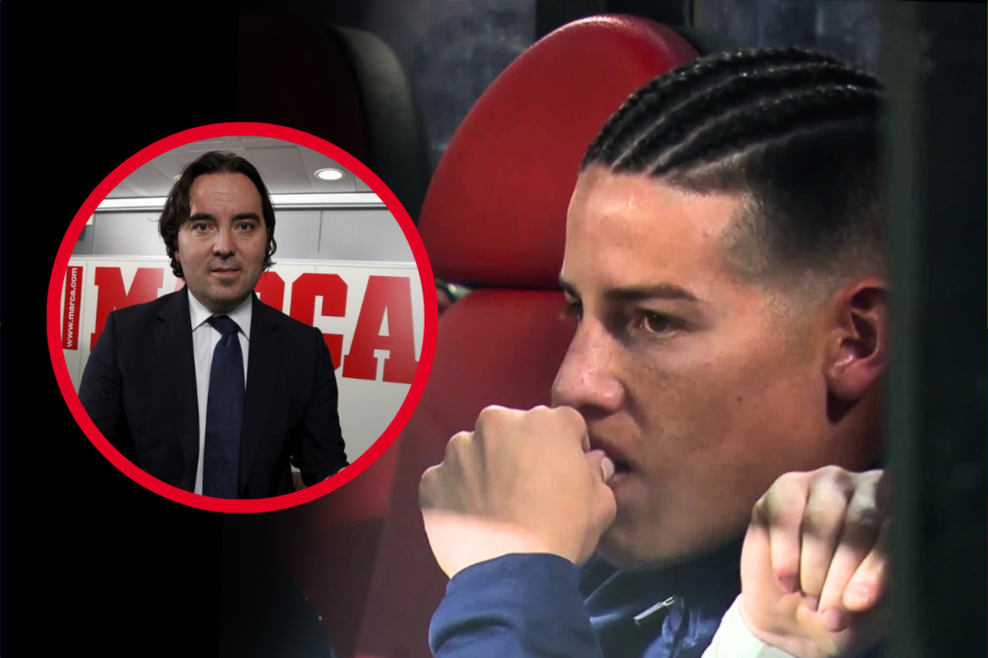 Respuesta del presidente del Rayo Vallecano sobre James Rodríguez y su suplencia con Íñigo Pérez