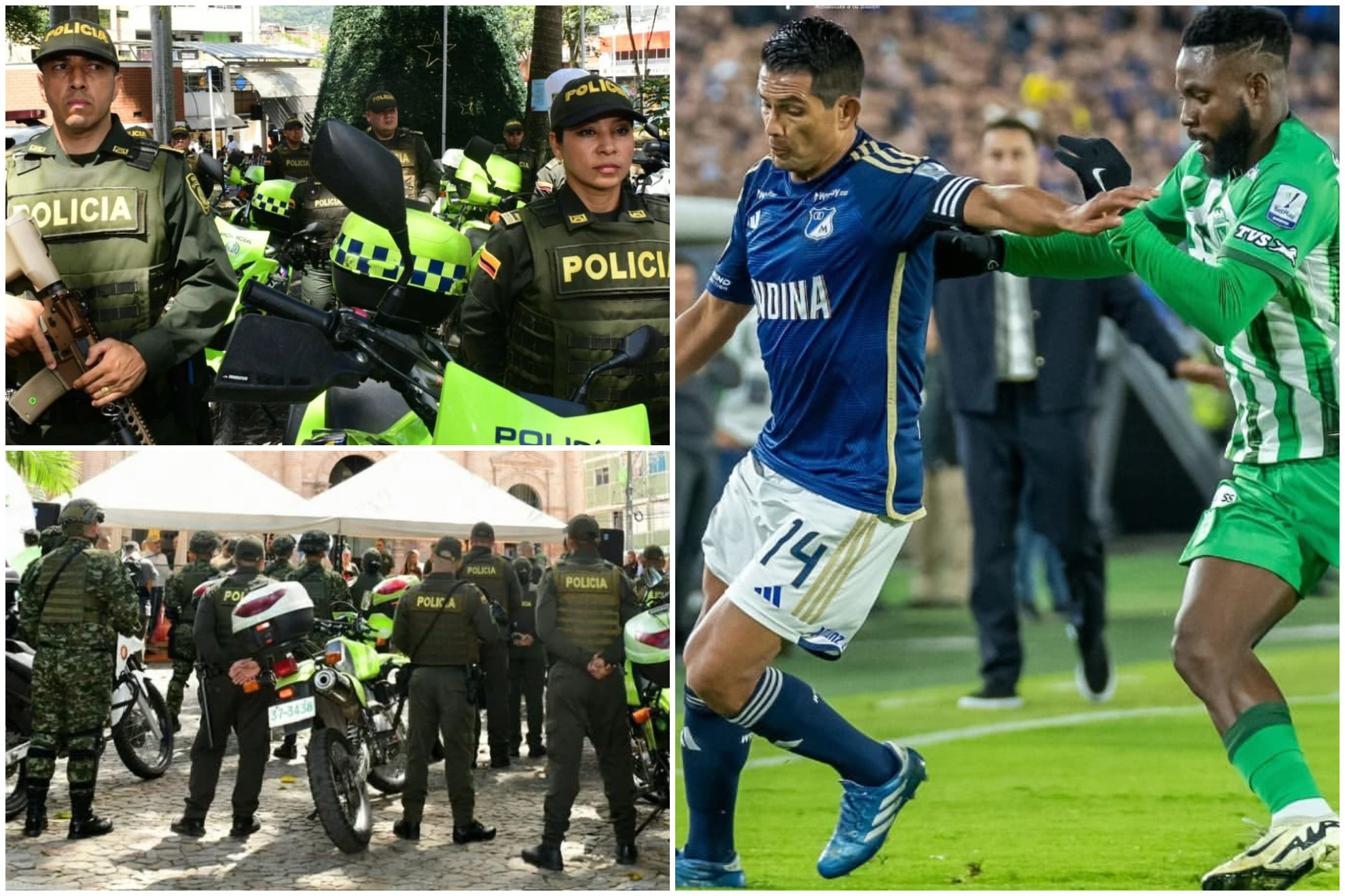 Millonarios pide reforzar seguridad para el partido contra Nacional en el estadio Atanasio Girardot de Medellín