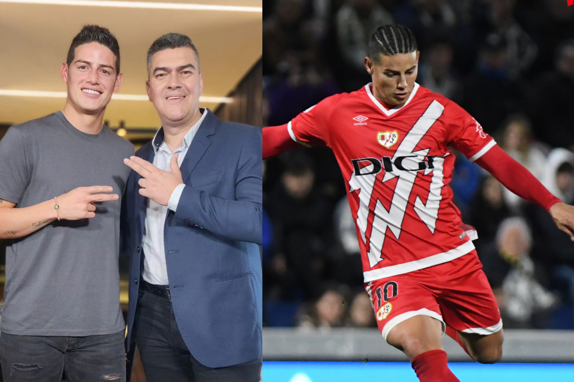 Eduardo Luis ataca a críticos de James Rodríguez, a Rayo Vallecano y a Íñigo Pérez