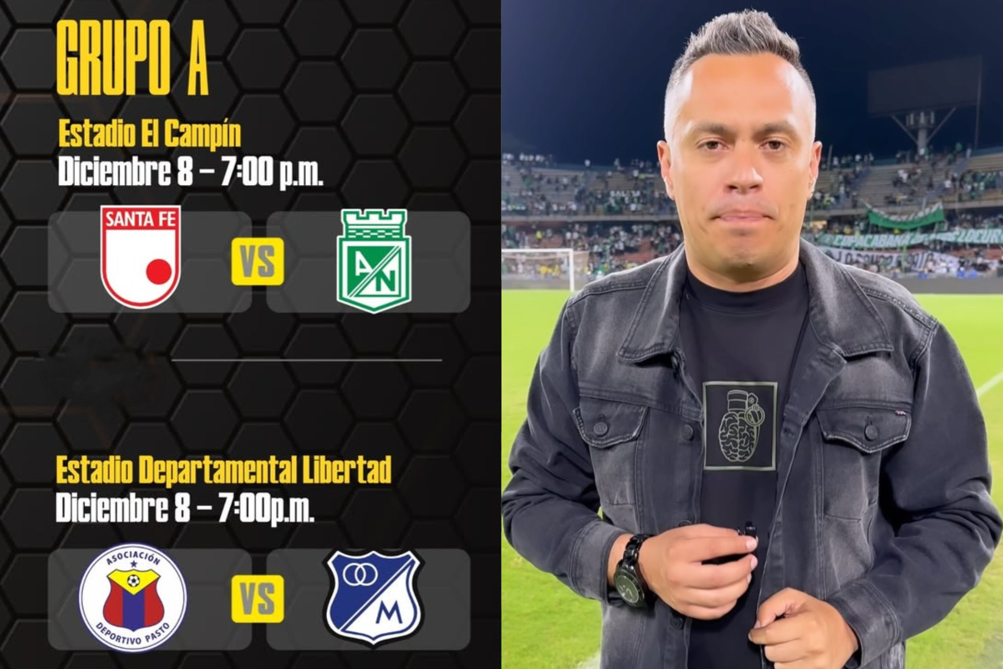 Repsuesta del Pasto al periodosta Julián Céspedes por denuncia previa al partido con Millonarios