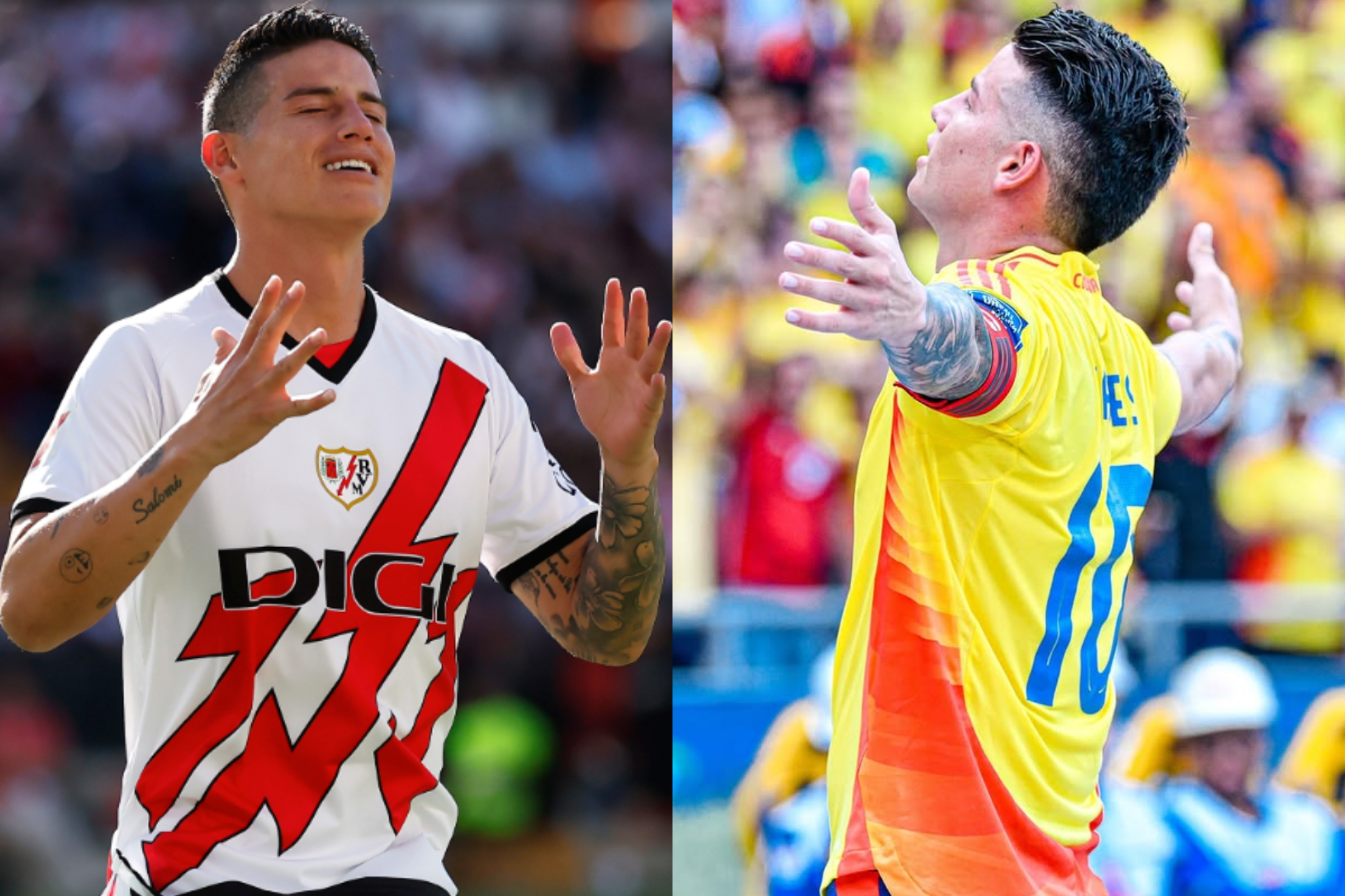 James Rodríguez reveló las diferencias de no jugar en clubes y jugar en Selección Colombia