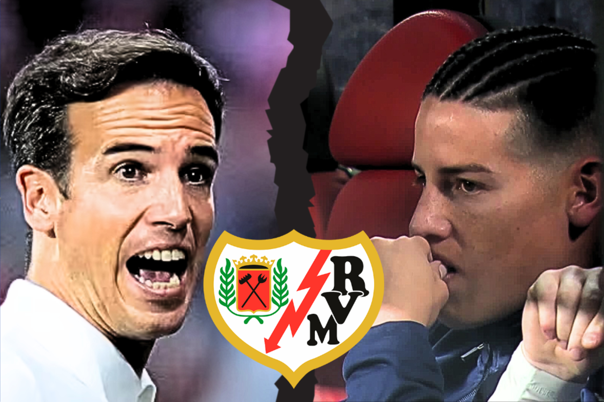 Íñigo Pérez y James Rodríguez aumentaron polémica alrededor del Rayo Vallecano