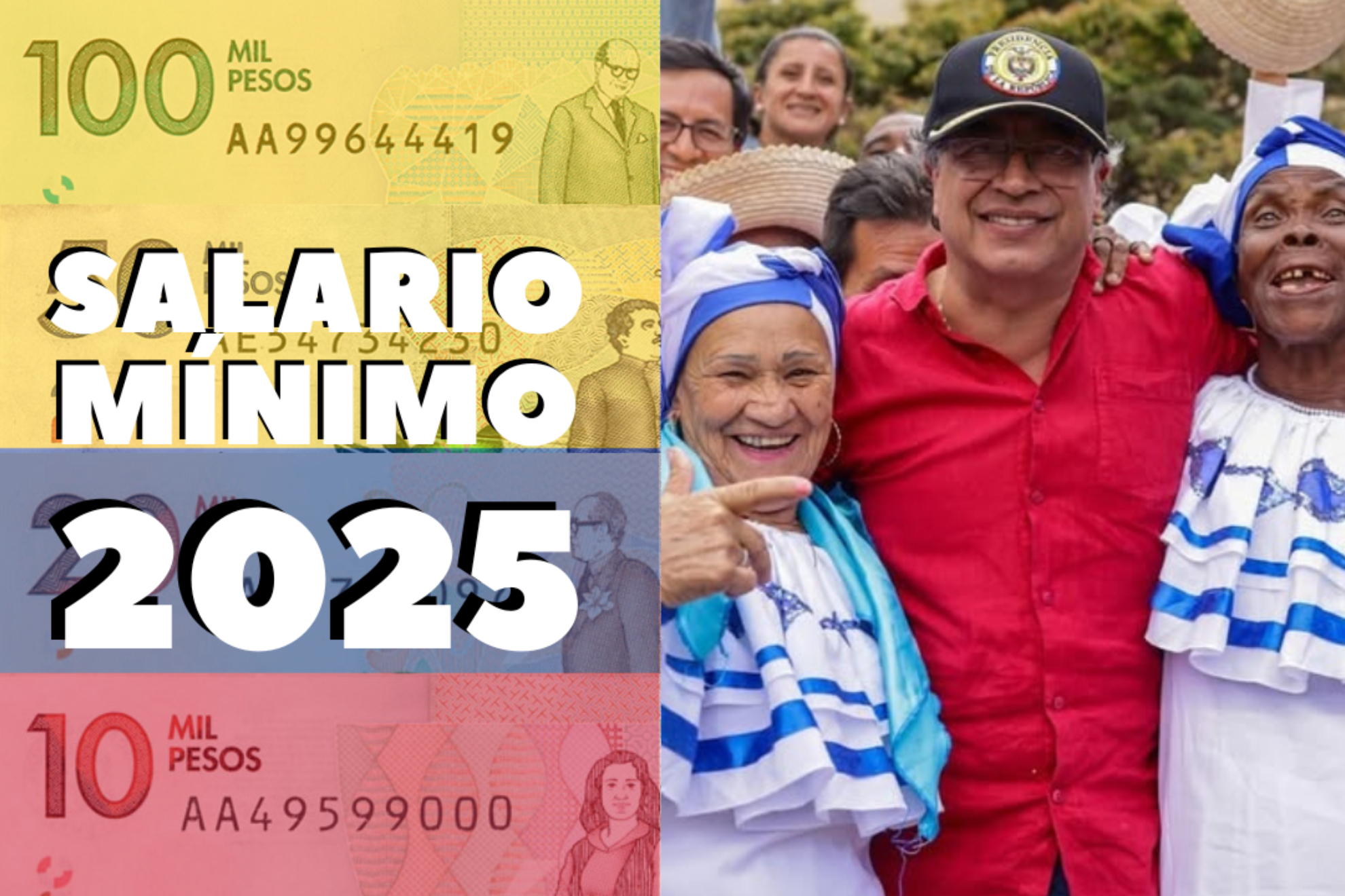 Anuncian Salario Mínimo oficial para trabajadores de Colombia en 2025
