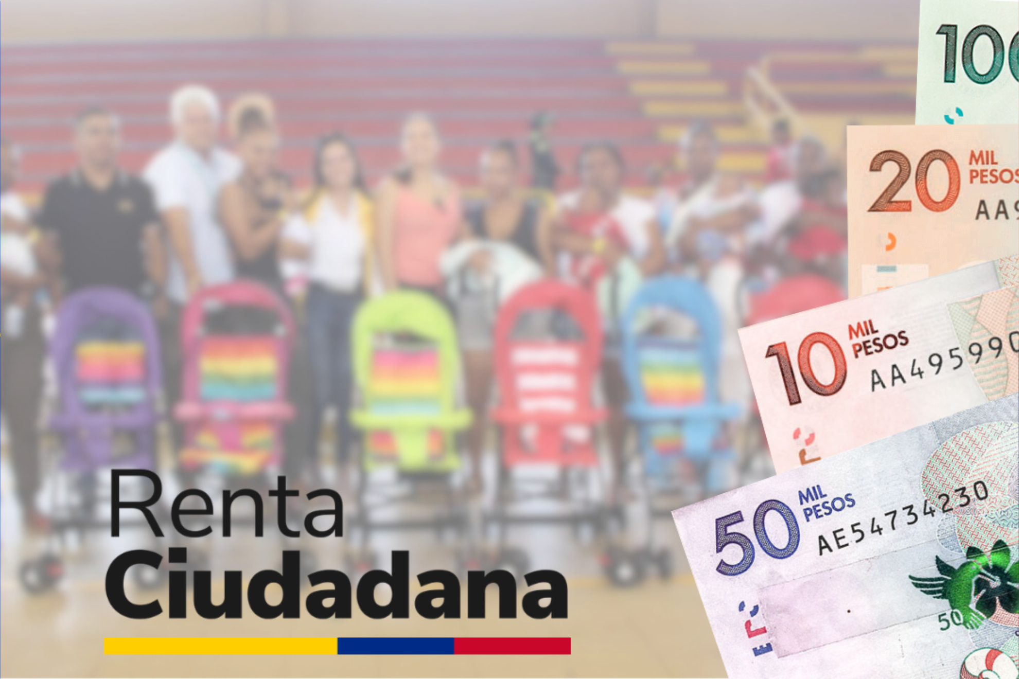 Pagos de Renta Ciudadana en 'Valoración de Cuidado' para diciembre del 2024 y enero del 2025