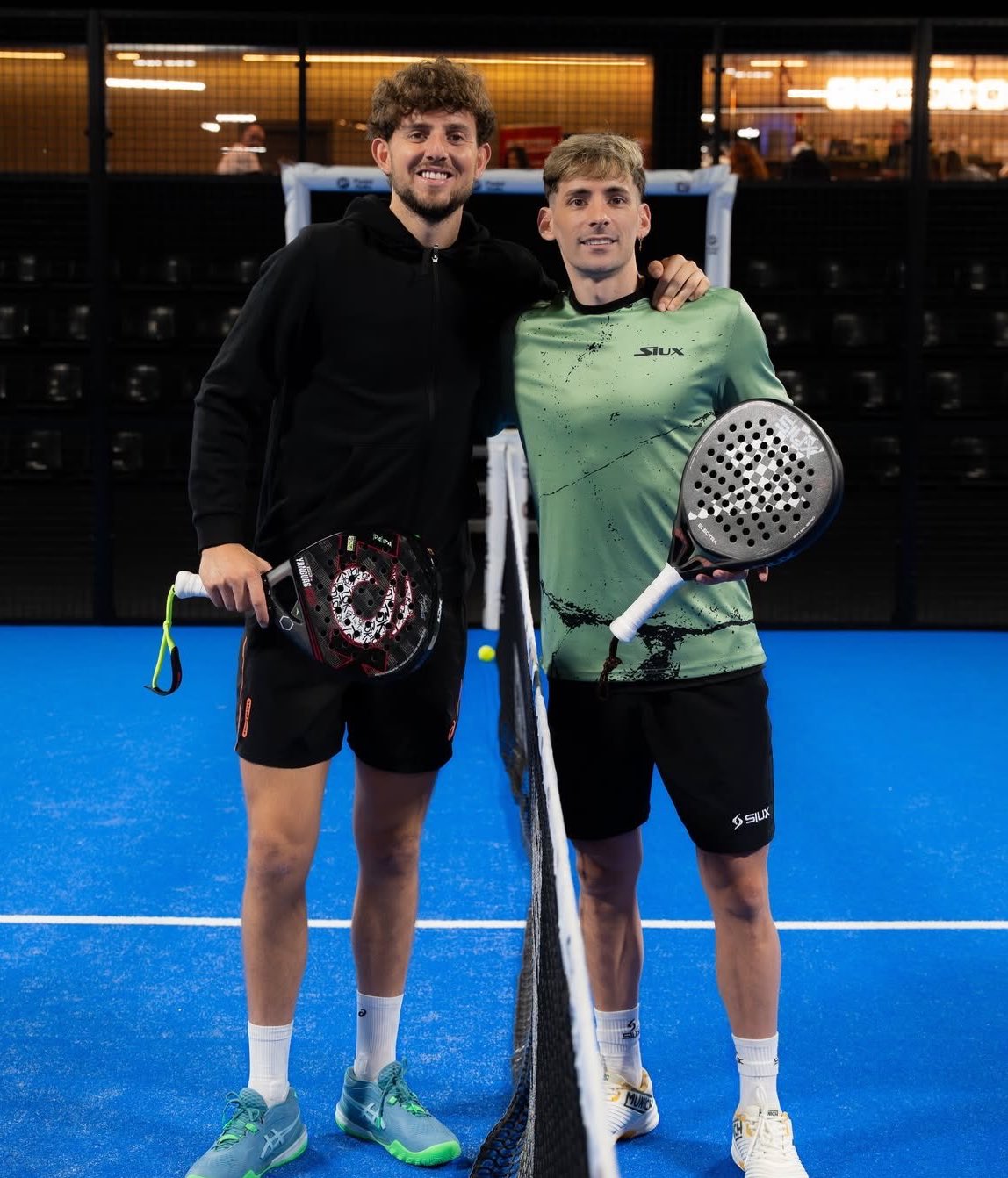 Mike y Franco ya entrenan juntos en Madrid.