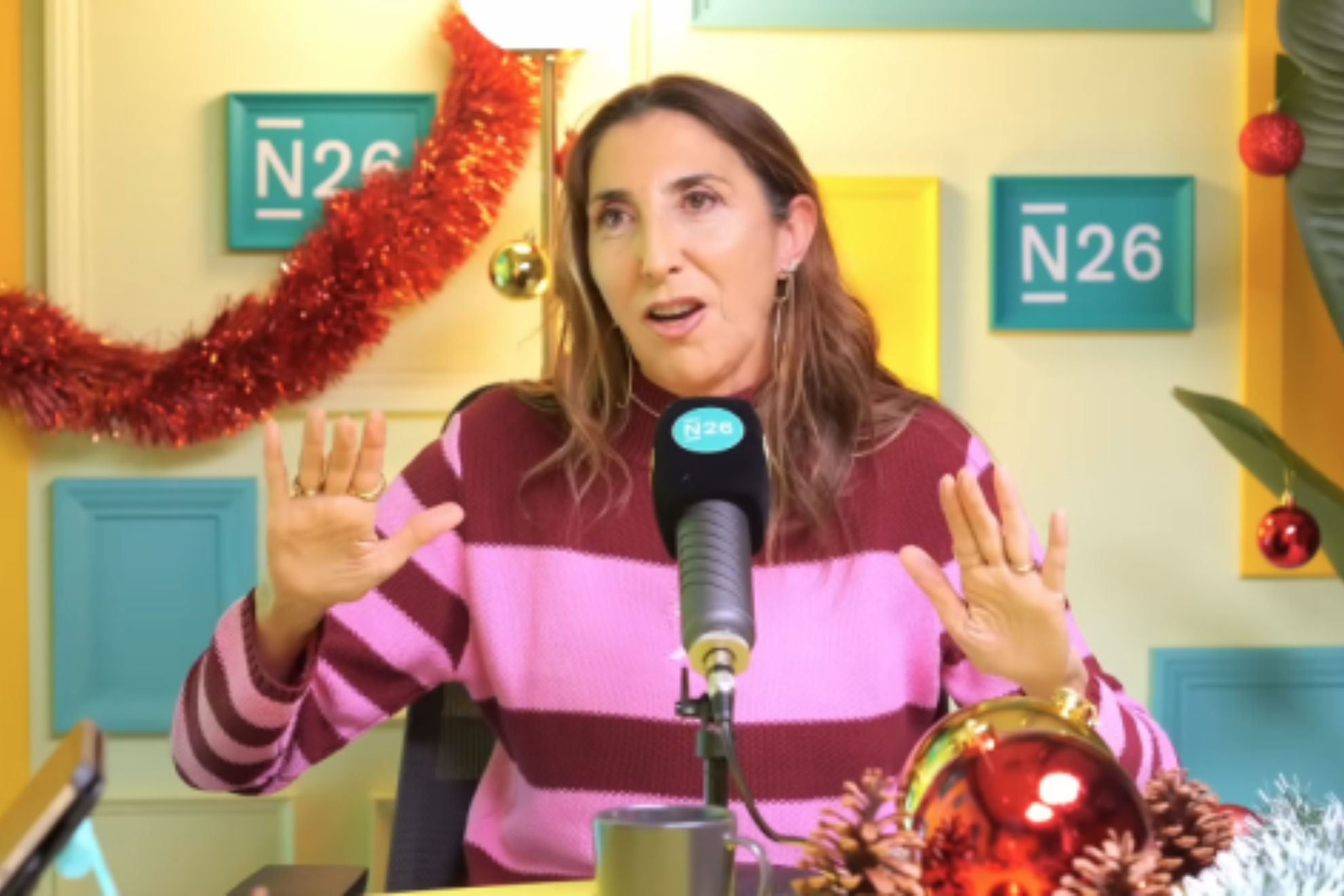 Paz Padilla en el pódcast 'Poco se habla'.