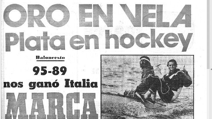 Abascal y Noguer, en la portada de MARCA