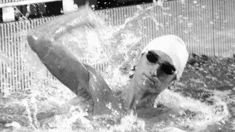 Sergi López Miró, plata en 100 metros braza en Seúl 88