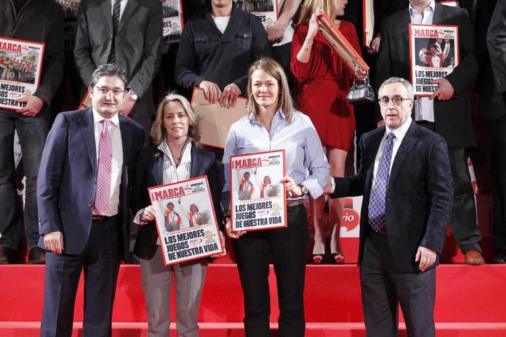 Oscar Campillo, Theresa Zabell, Patricia Guerra y Alejandro Blanco