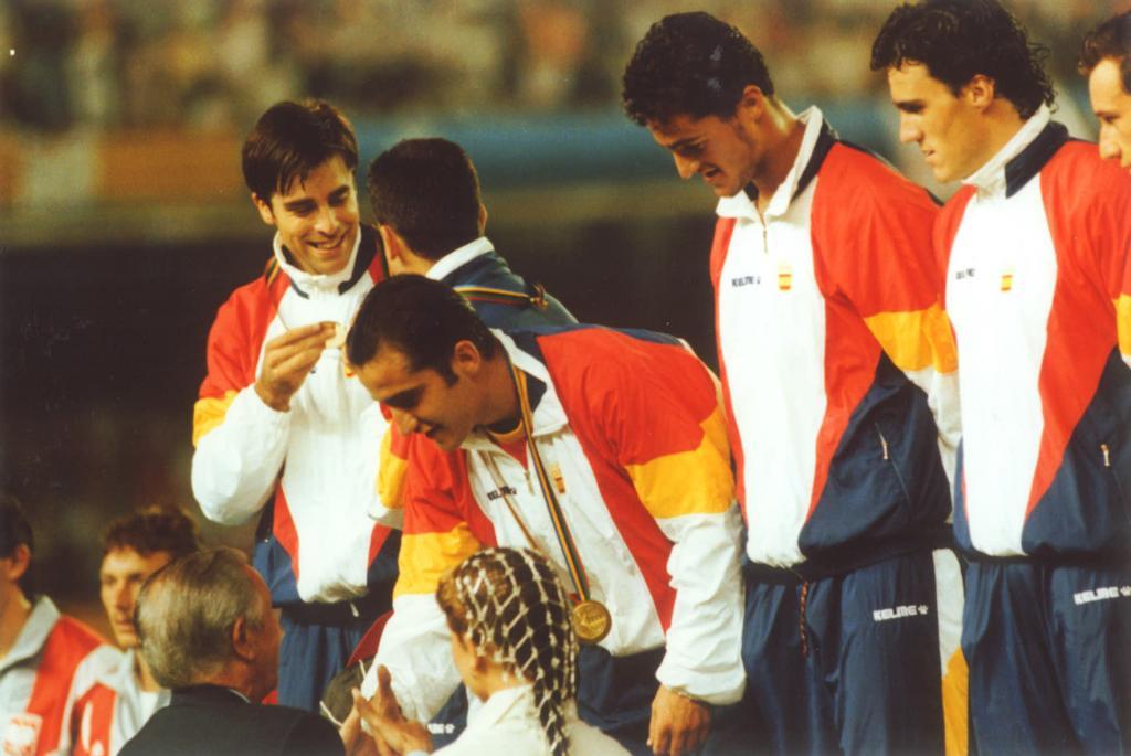 Entrega de medallas