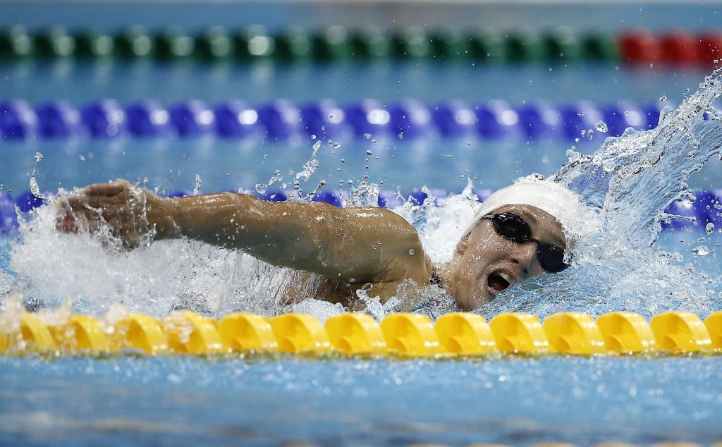 Mireia Belmonte, en los 800 metros libres