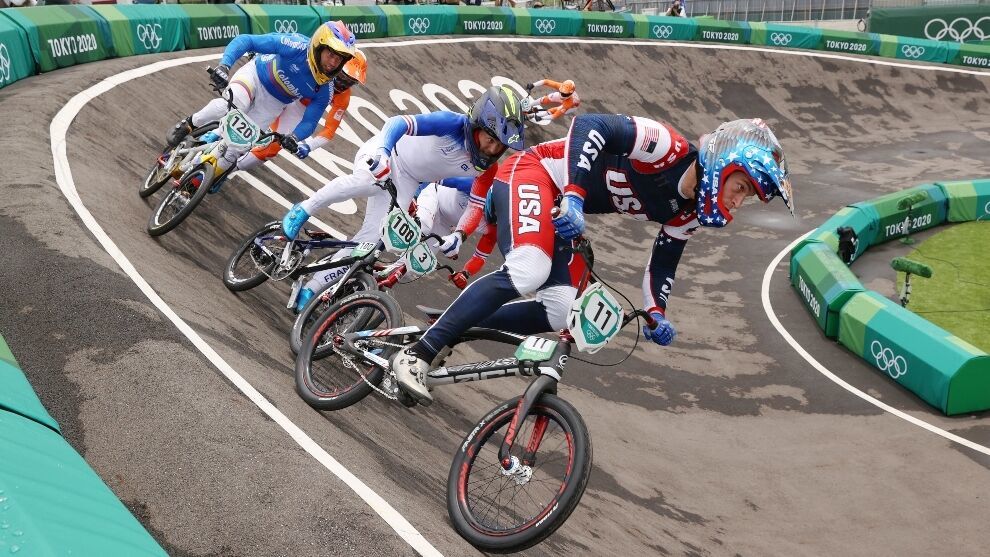 Connor Fields disputando la cita olímpica