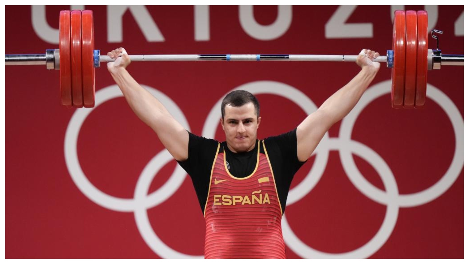 Marcos Ruiz durante la competición.
