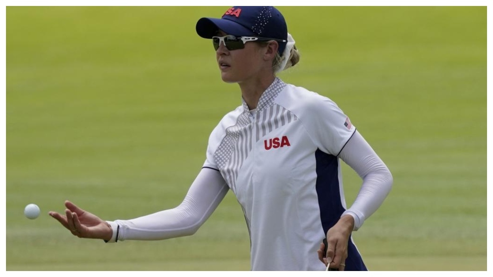 Nelly Korda, en el torneo olímpico.