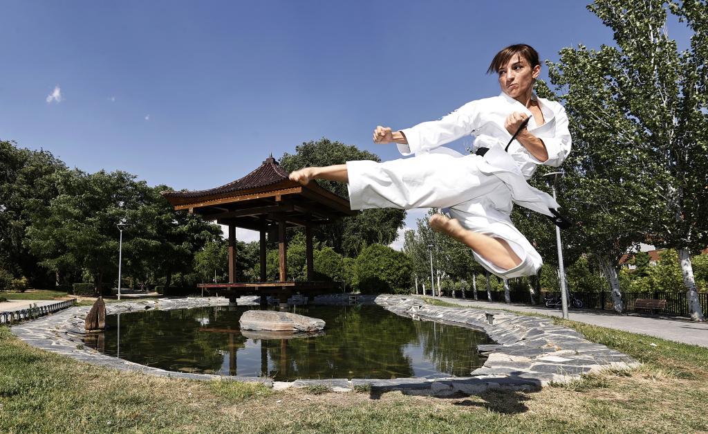 Sandra Sánchez posa para MARCA.