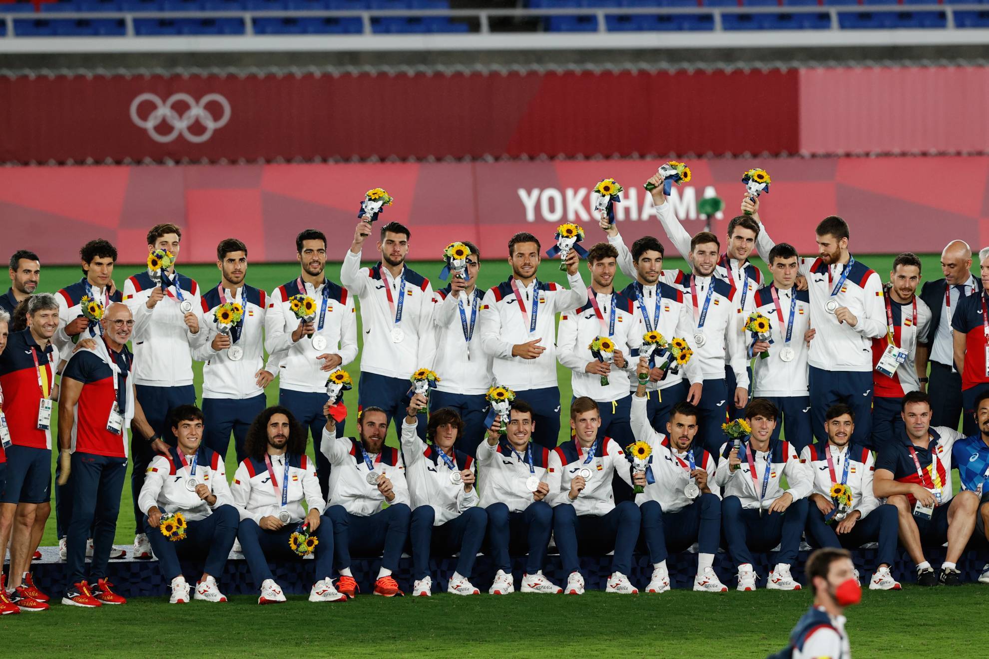 España levantó la plata en Tokio 2020.
