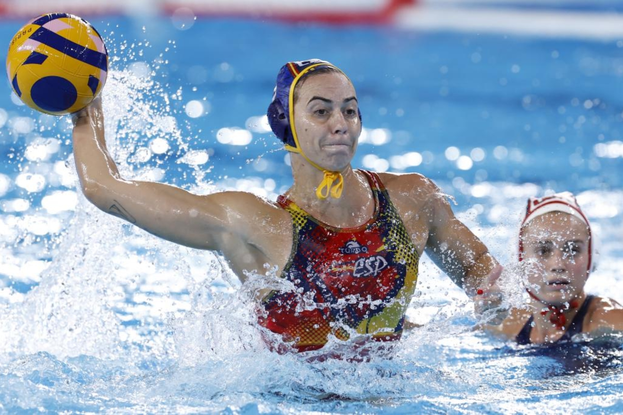 Bea Ortiz, durante el encuentro