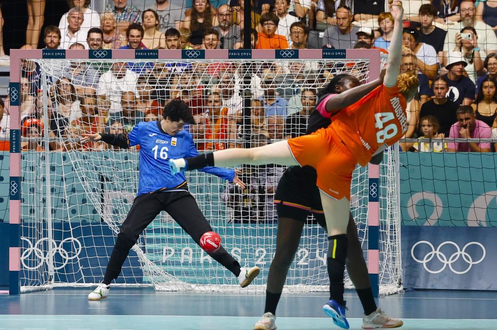 Merche Castellanos dio una exhibición ante Países Bajos /