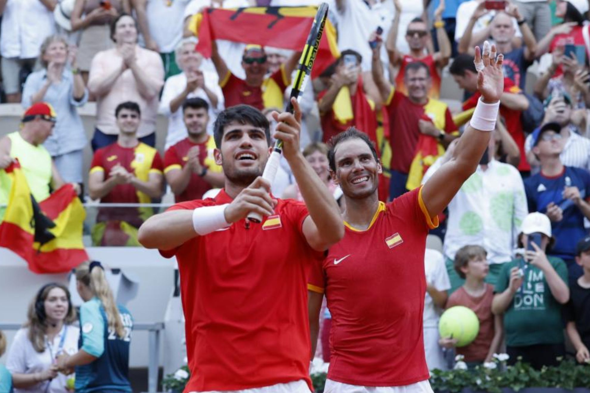 ¿Cuando juegan de nuevo Rafael Nadal y Carlos Alcaraz en el torneo de dobles de los Juegos Olímpicos de París?