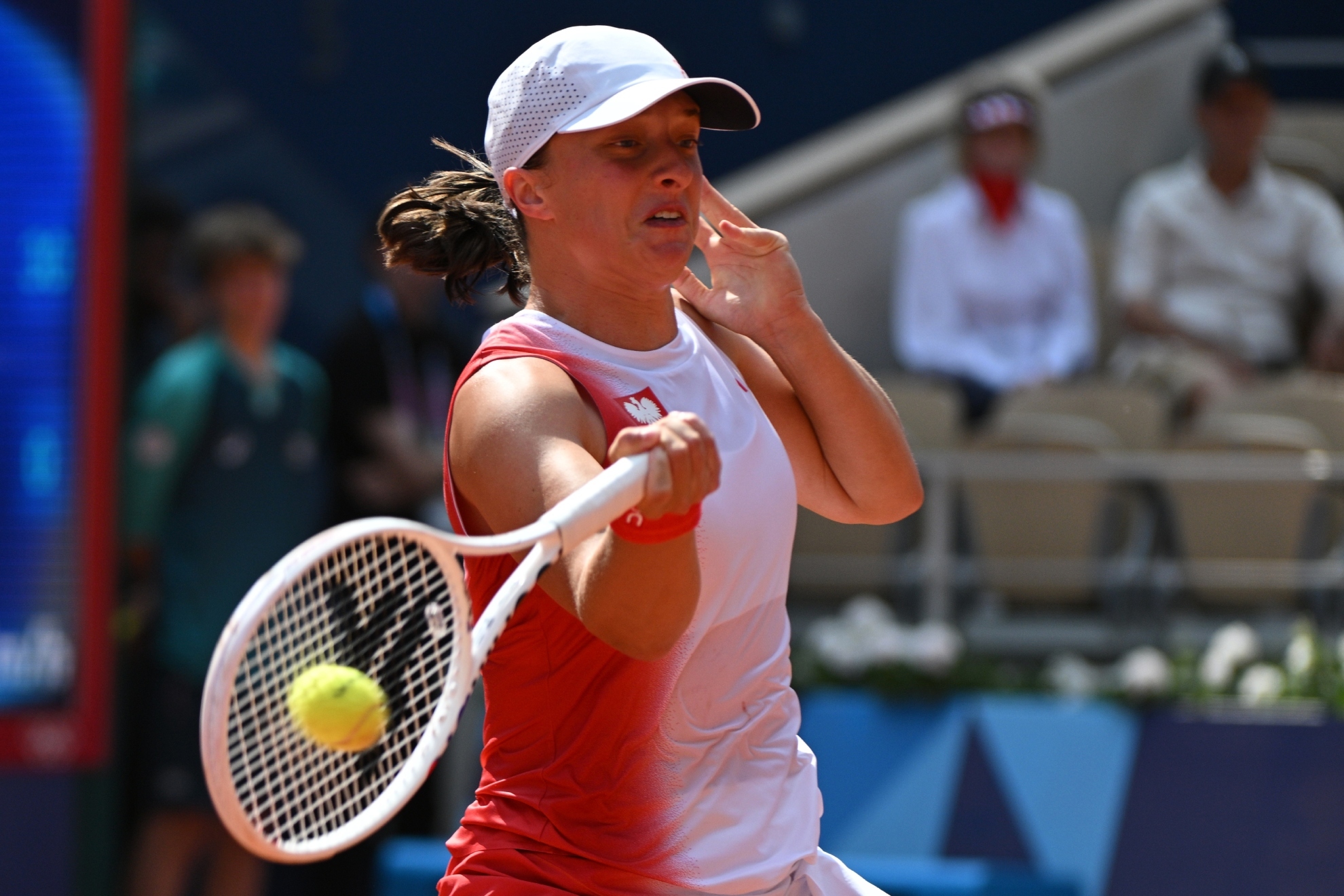 Swiatek pea de derecha