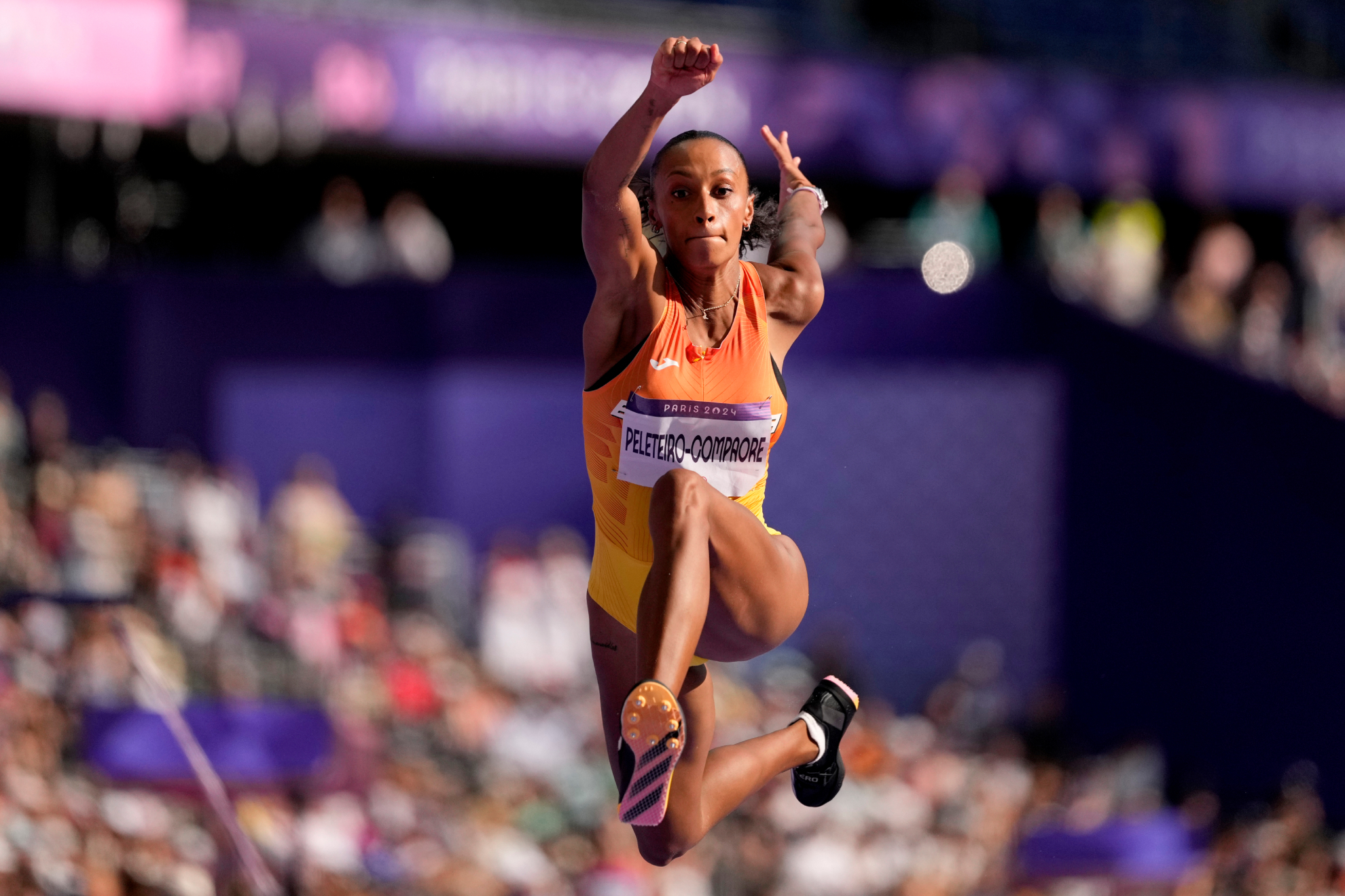 Ana Peleteiro ya está en la final de triple salto.