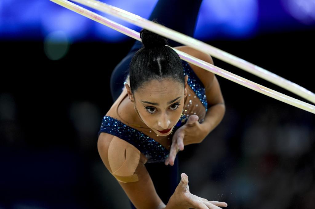 Alba Bautista, durante su participación en los Juegos Olímpicos