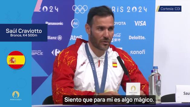 El K-4 lleva a la inmortalidad a Saúl Craviotto con su sexta medalla