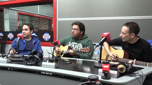 Alberto Fernández, el día que el campeón olímpico y su grupo dieron un concierto en Radio MARCA