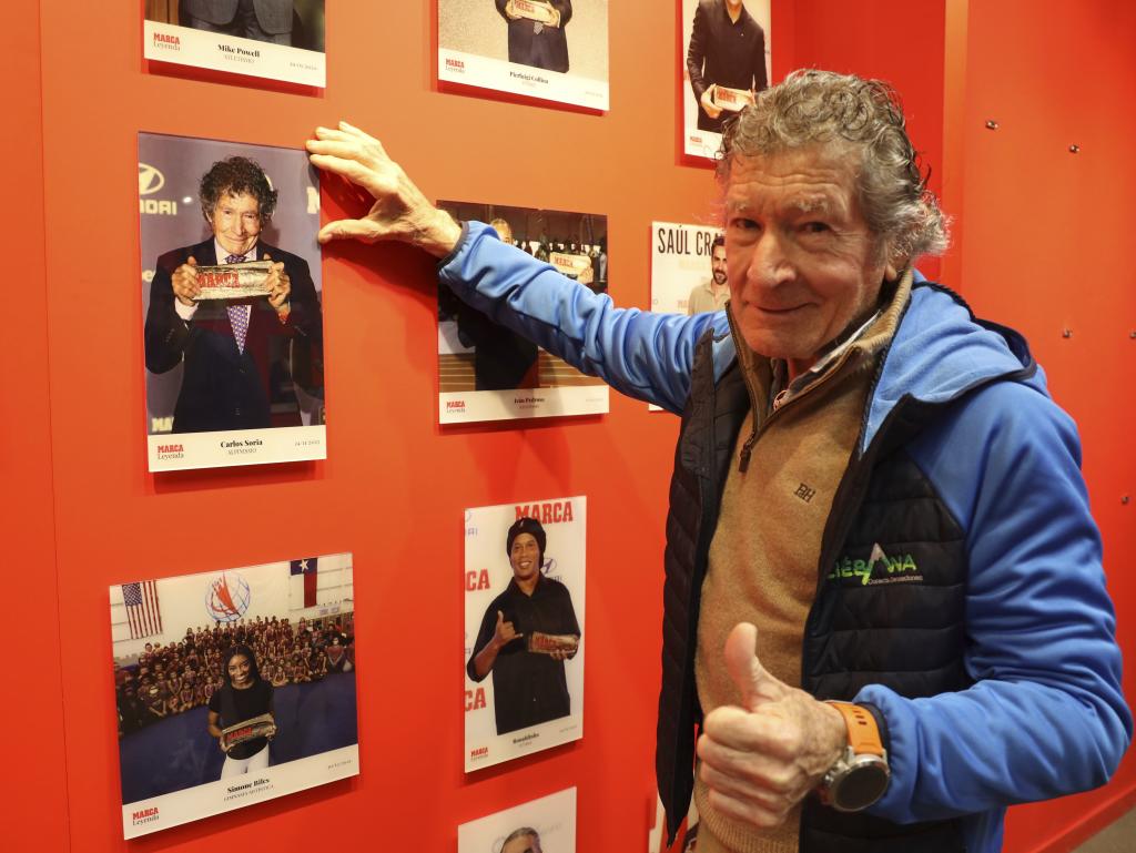 Carlos Soria, en la galería de MARCA leyendas